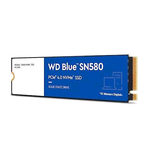 Western Digital Blue Sn580 Ssd 2.000Gb M.2 Nvme Pci Express 4.0 Tlc Lettura 4150 Mb/S Scrittura 4150 Mb/S - RMN negozio di elettronica