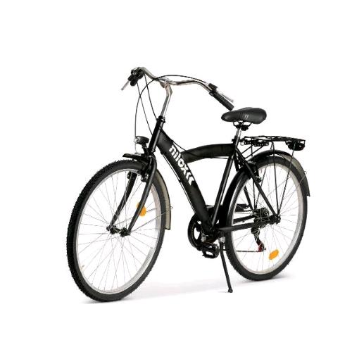 Nilox City Bicicletta Muscolare Ruote Da 26" Cambio Shimano 6 Velocita' Telaio In Acciaio Nero - RMN negozio di elettronica