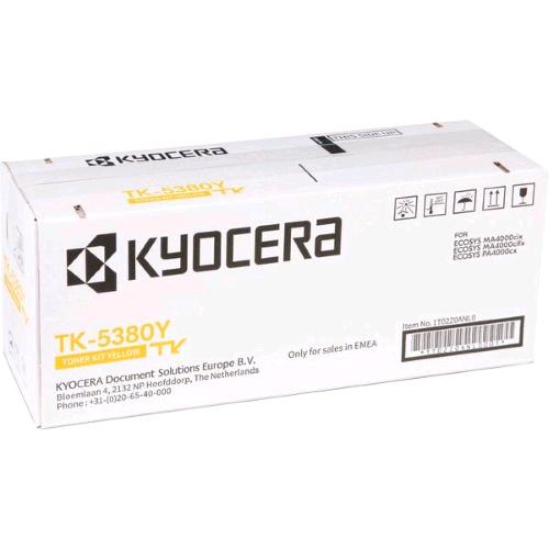 Kyocera Tk-5380Y Toner Giallo Per Ecosys Pa4000Cx / Ecosys Ma4000Cix_Cifx - RMN negozio di elettronica