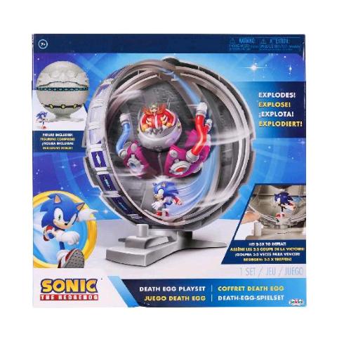 Jakks Sonic Playset The Death Egg Personaggio Articolato 6 Cm Con Stazione Spaziale Da 30 Cm - RMN negozio di elettronica