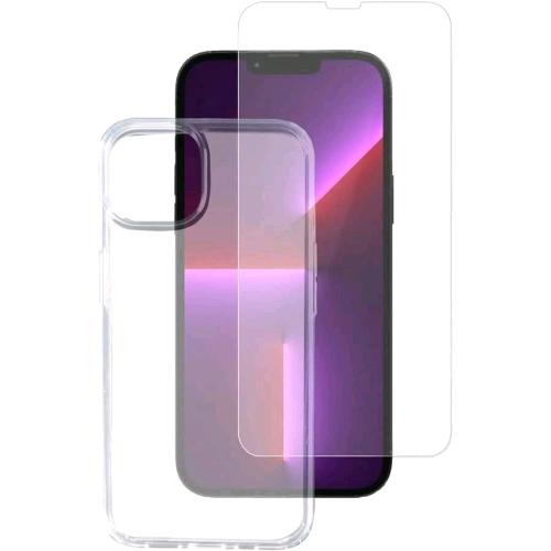 4Smart Apple Iphone 14 Max Cover In Tpu Trasparente + X Pro Glass Proteggi Schermo - RMN negozio di elettronica