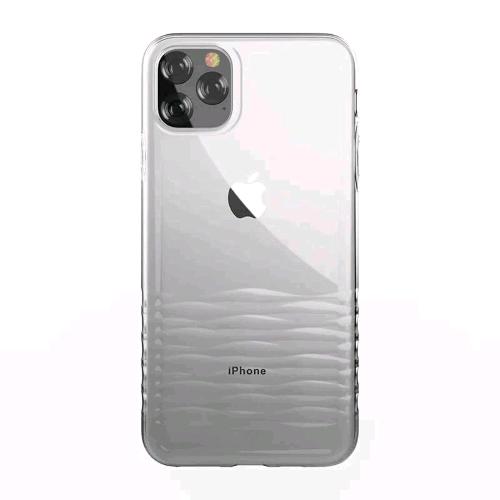 Devia Ocean 2 Apple Iphone 11 Pro Max Cover In Tpu Trasparente Con Linee Ondulate Che Richiamano Le Onde Del Mare - RMN negozio di elettronica
