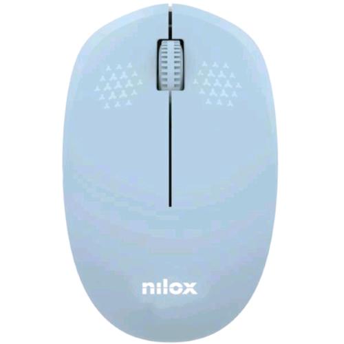 Nilox Mouse Ottico Wireless Con Nano Ricevitore 3 Pulsanti 1.000 Dpi Azzurro - RMN negozio di elettronica