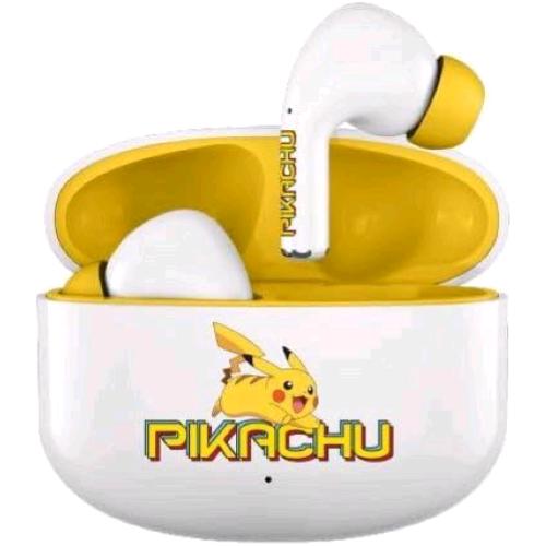 Otl Pokemon Pikachu Retro Core Earpods Tws Cuffie Bluetooth Con Custodia Di Ricarica - RMN negozio di elettronica