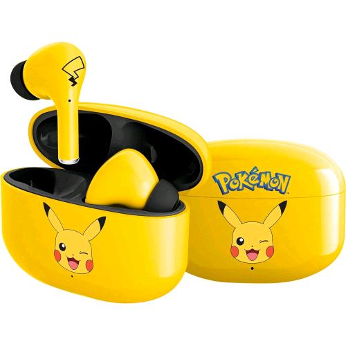 Otl Pokemon Pikachu Yellow Core Tws Cuffie Bluetooth Con Custodia Di Ricarica - RMN negozio di elettronica
