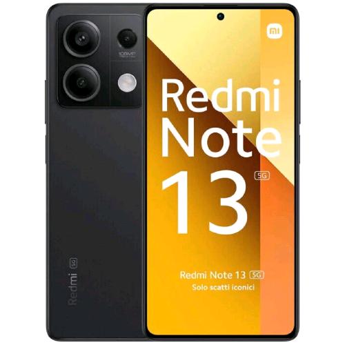Xiaomi Redmi Note 13 5G Dual Sim 6.67" Octa Core 256Gb Ram 8Gb 5G Tim Graphite Black - RMN negozio di elettronica