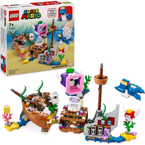 Lego Super Mario Pack Di Espansione Il Veliero Sommerso Di Dorrie Con 4 Personaggi - RMN negozio di elettronica