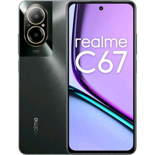 Realme C67 Dual Sim 6.72" Octa Core 256Gb Ram 8Gb 4G Lte Fotocamera Da 108Mp Con Zoom 3X In-Sensor Italia Black Rock - RMN negozio di elettronica
