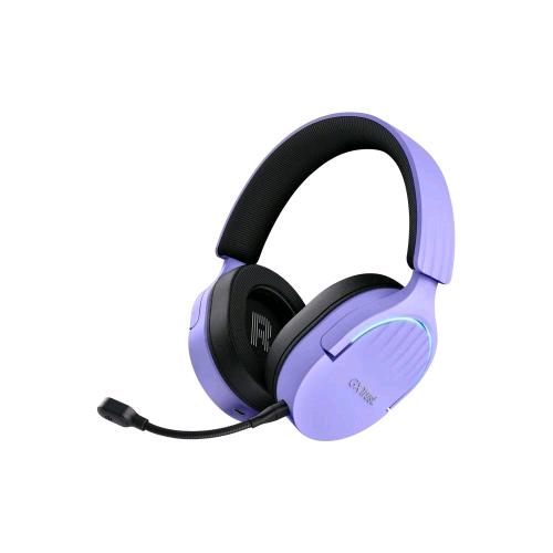 Trust Gxt 491P Fayzo Wireless Headset Cuffia Gaming In-Ear Bluetooth Purple - RMN negozio di elettronica