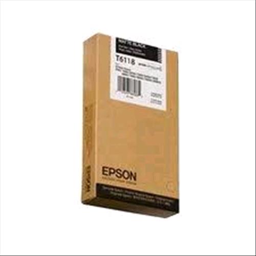 Epson T6118 Tanica Nero Opaco Per Stylus Pro 7400-7400 Cad- 7400 Dev Production-7450-7450 Cad-7450 Dev Production-9400-9400 Cad-9400 Dev Production-9450-9450 Cad- 9450 Dev Production- 9800- 9800 Color Base- 9880- 9880 Color Base 110Ml (C13T611800) - RMN negozio di elettronica