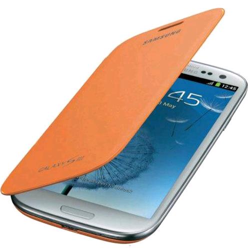 Samsung Flip Cover Galaxy S3 Orange Efc-1G6Foecstd Prodotto Originale Italia - RMN negozio di elettronica