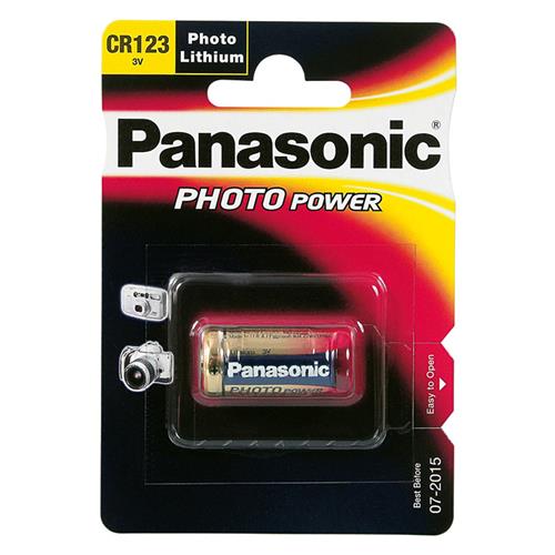 Panasonic Photo Power Batteria Al Litio Cr123 3 V Blister 1 Pz. - RMN negozio di elettronica