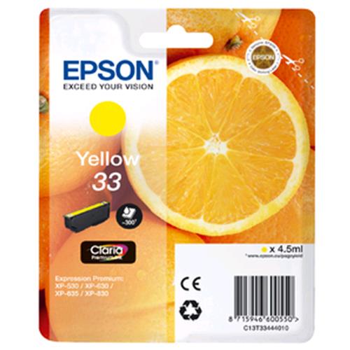 Epson 33 Cartuccia Giallo - RMN negozio di elettronica