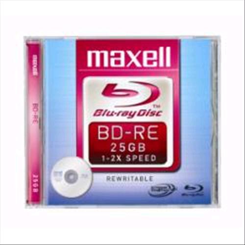 Maxell Blu Ray Disc Rewritable 25Gb Javel Case 2X Singolo - RMN negozio di elettronica