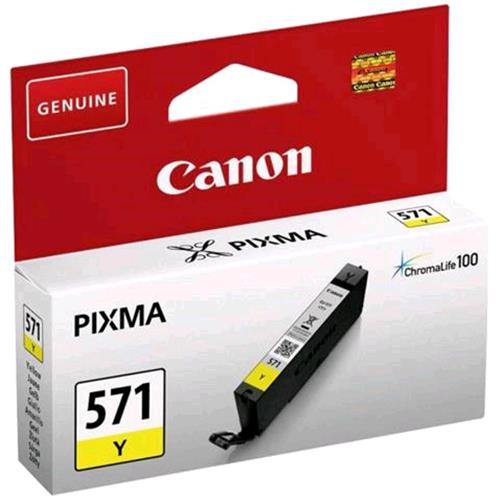 Canon Cli-571Y Serbatoio Giallo Per Pixma Mg5750-Mg6850-Mg7750 7Ml - RMN negozio di elettronica