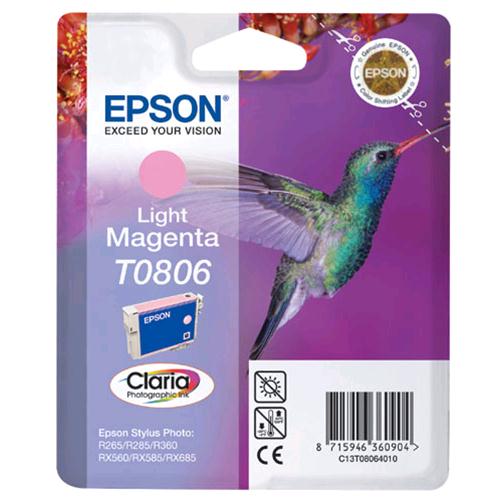 Epson T0806 Cartuccia Inkjet Magenta Chiaro - RMN negozio di elettronica