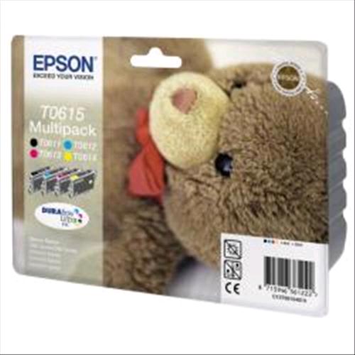 Epson T0615 Cartuccia Inkjet Multipack Multicolore Per Sty D68Pe D88 D88Pe - RMN negozio di elettronica