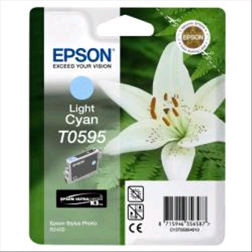 Epson T0595 Cartuccia Inkjet Ciano Chiaro Per Stylus Photo R2400 - RMN negozio di elettronica