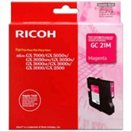 Ricoh Gc 21M Cartuccia Inkjet Magenta Gx3000 / Gx3050N / Gx5050 /G X7000 / Gx2500 - RMN negozio di elettronica
