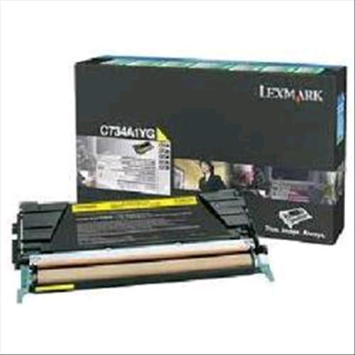 Lexmark 0C734A1Yg Toner Giallo Per C734 C736 X734 X736 X738 - RMN negozio di elettronica