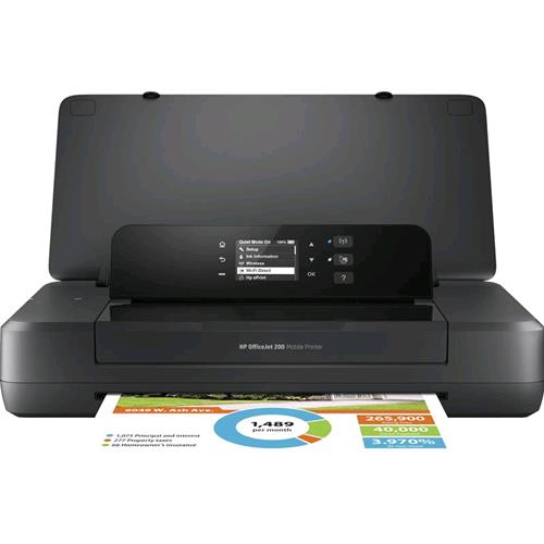 Hp Officejet 200 Stampante Portatile Ink-Jet A Colori Formato Max A4 10 Ppm 1.200 Dpi Colore Nero - RMN negozio di elettronica