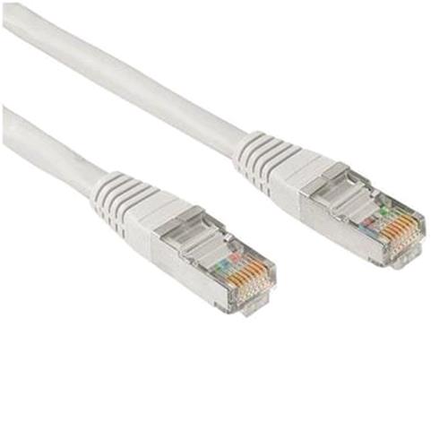 Nilox Cavo Patch Code Ethernet Cat 5E Utp 0,5 Mt Grigio M / M Con Connettori Rj45 - RMN negozio di elettronica