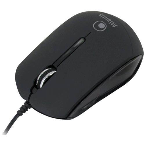Atlantis Land P009-Km23-Bk Mini Mouse Usb Ottico 800/1000Dpi 3 Tasti Con Scroll Nero - RMN negozio di elettronica