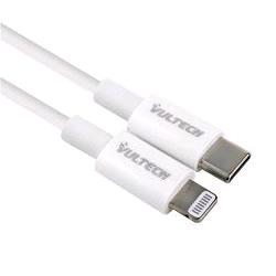 Vultech Cavo Da Usb-C A Lightning Certificato Mfi Per Apple 3A 18 W 1 Mt Bianco - RMN negozio di elettronica