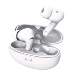 Trust Yavi Auricolari True Wireless Stereo (Tws) Bluetooth In-Ear Enc Cancellazione Del Rumore Musica E Chiamate Usb-C Bianco - RMN negozio di elettronica