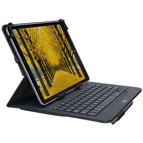 Logitech Universal Folio Tablet Da 9-10" Custodia Con Tastiera Wireless E Bluetooth, Qwerty Layout Italiano Colore Nero - RMN negozio di elettronica