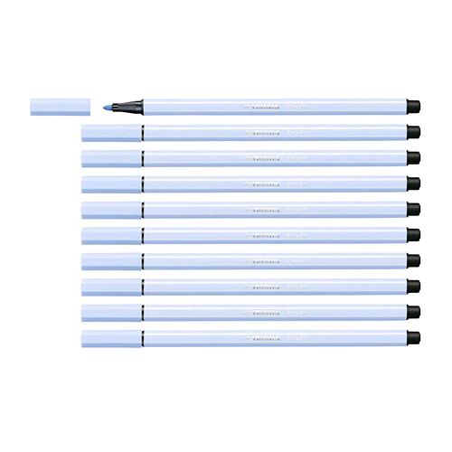 Stabilo Pen 68 Penna Per Grafica Tratto 1 Mm Colore Blu Ghiaccio Conf. 10 Pz. - RMN negozio di elettronica