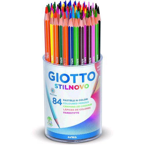 Giotto Stilnovo Pastelli 3.3 Mm Colori Assortiti Conf 84 Pz. - RMN negozio di elettronica