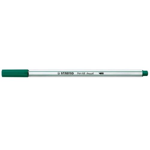 Stabilo Pen 68 Brush Pennarello Punta A Pennello Verde Scuro Conf 10 Pz. - RMN negozio di elettronica