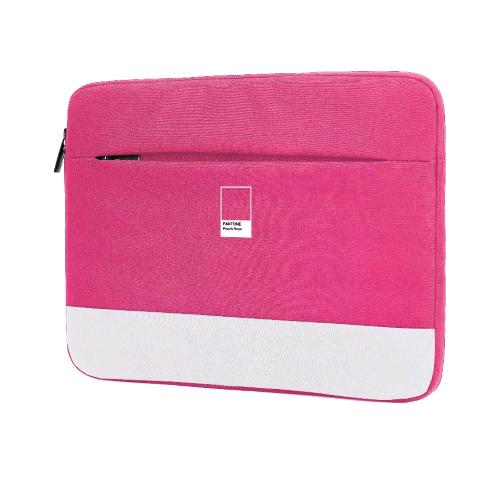 Pantone Pt-Bpc001P1 Sleeve Per Notebook Fino A 16" Chiusura Zip Tasca Esterna Imbottitura Interna Pink - RMN negozio di elettronica