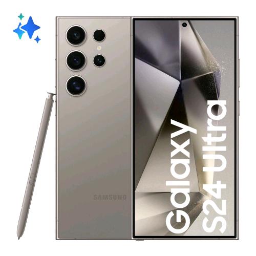 Samsung S928 Galaxy S24 Ultra 5G 6.8" Quad+ Hd Octa Core 256Gb Ram 12Gb 5G Ai Intelligenza Artificiale Fotocamera 200Mp Italia Titanium Gray - RMN negozio di elettronica