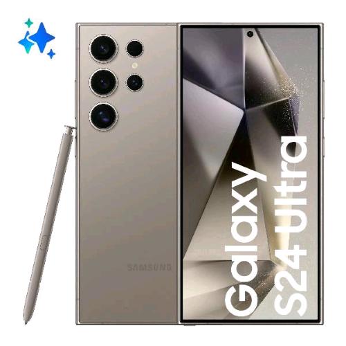Samsung S928 Galaxy S24 Ultra 5G 6.8" Quad+ Hd Octa Core 512Gb Ram 12Gb 5G Ai Intelligenza Artificiale Fotocamera 200Mp Italia Titanium Gray - RMN negozio di elettronica