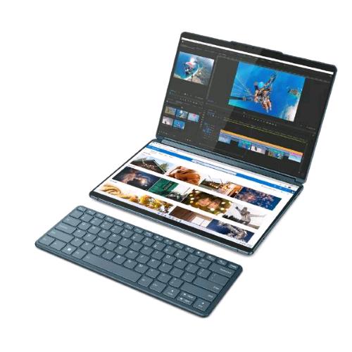 Lenovo Yoga Book 9 13Imu9 13.3" Oled 2.8K 2880 X 1800 Touch Screen Intel Core Ultra 7 155U Ram 32Gb-Ssd 1.000Gb Nvme-Wi-Fi 6E-Win 11 Home Azzurro (83Ff0022Ix) - RMN negozio di elettronica